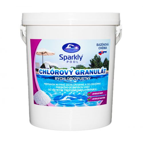 Foto - Chlórový granulát 10 kg